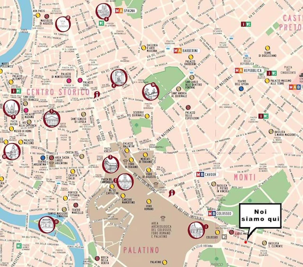 150 M Dal Colosseo - Appartamento Minerva Roma Ngoại thất bức ảnh